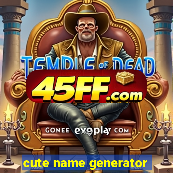 cute name generator